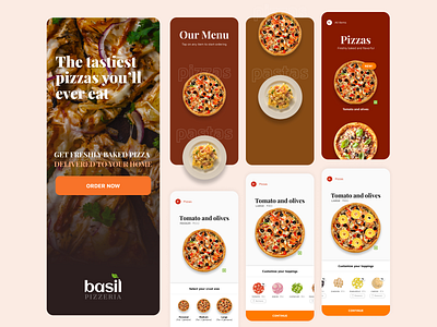 Basil - a Pizza Ordering App