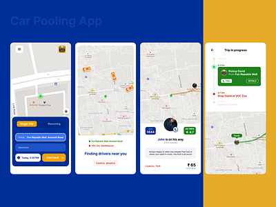 Car Pooling App - app to make shared commute easy