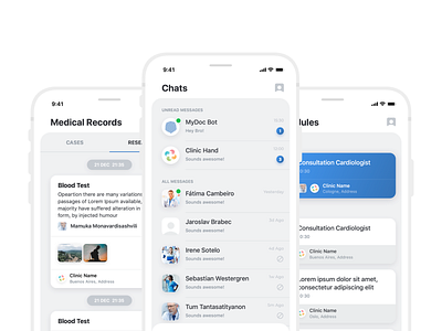 Healthcare App Design