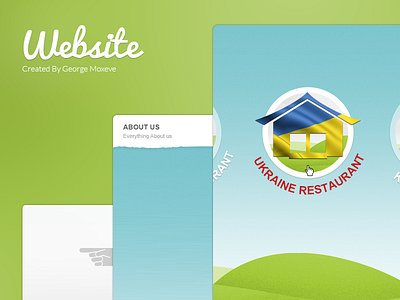 Happy Village Website design website