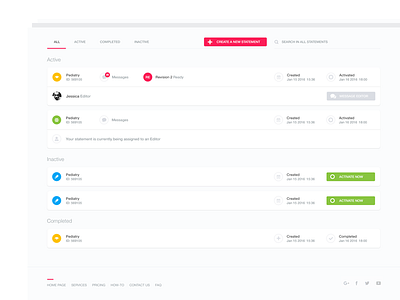 Platform Dashboard