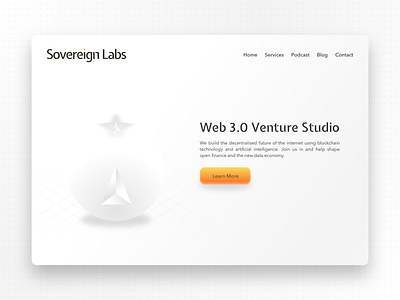 Sovereign Labs - Light Mode blockchain brand crypto design fintech landing page mobile ui ux web 3.0
