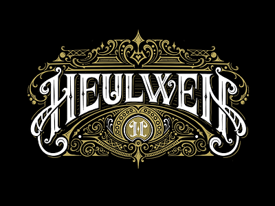 HEULWEN lettering typography