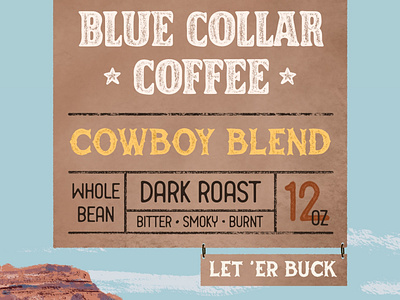 BCC Cowboy Blend Label (1/2)