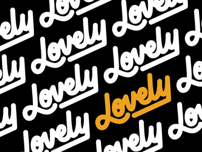 Lovely black and white design gold hand lettering lettering vector