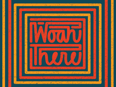 Woah There design hand lettering lettering typography vector