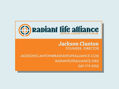 Radiant Life Alliance Business Card