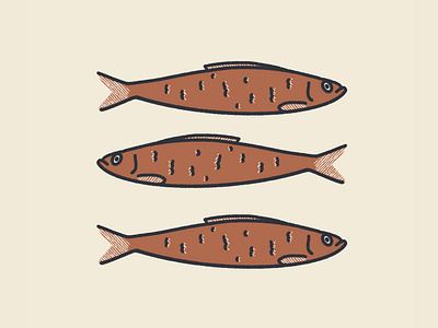 RED HERRING icon coral design fish fish illustration icon icon design icon illustration icon set iconography illustraion illustration neutral neutrals procreate red herring simple simple design simple icon