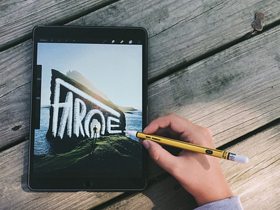 Wandering Wednesday | Faroe design hand lettering ipad lettering photography travel