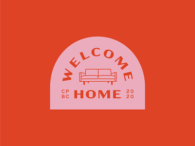 Welcome Home branding camp design flat icon identity illustration summer camp vector welcome home