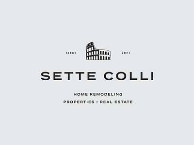 Sette Colli Brand Refresh Logo Variations