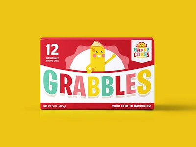 Grabbles Snack Cakes adobe bakery illustration product snack twinkie