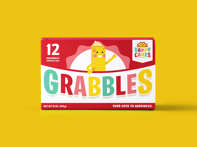 Grabbles Snack Cakes adobe bakery illustration product snack twinkie
