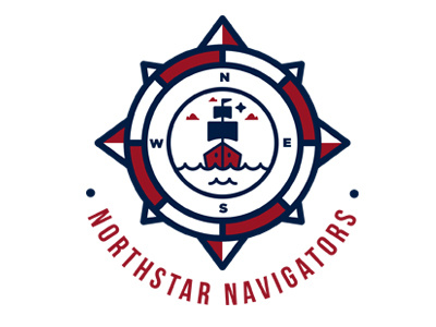 North Star Navigators brand logo ministry type