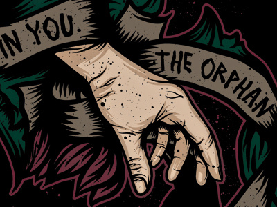 In You The Orphan Finds Mercy 2 apparel illustration illustrator mercy orphan