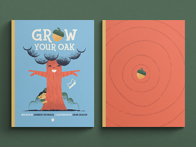 Grow Your Oak Children's Book childrens art childrens book childrens book illustration design illustration kids
