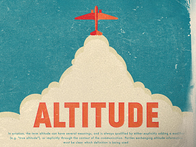 Altitude Ad airplane album aviation cd flight vintage