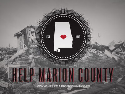 Help Marion County alabama awareness help tornado