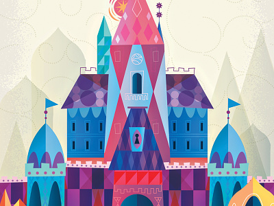 Small World Castle blair castle disney disney world disneyland mary mickey mouse smallworld