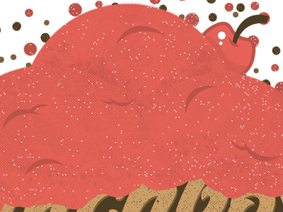 Lunchbox Limited DONE! brownie cake cherry ice cream sundae texture