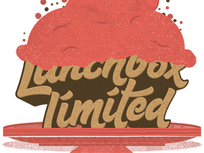 Lunchbox Limited DONE! 3 brownie cake cherry ice cream sundae texture