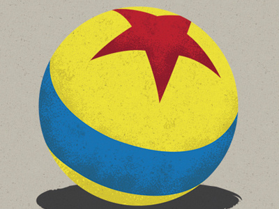 Pixar Ball ball disney illustration illustrator pixar