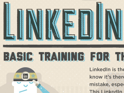 LinkedIn Bootcamp column five info graphic linkedin