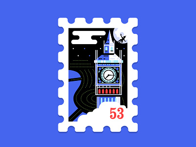 Main St. Post Office Stamp Collection 4|16 castle disney magic kingdom peter peter pan stamp usps