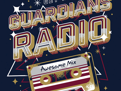 Guardians Radio 80s cassette guardians of the galaxy radio tape