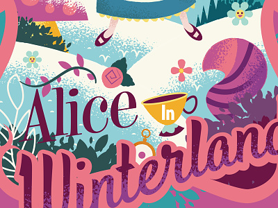 Alice In Winterland alice alice in wonderland disney wonderland