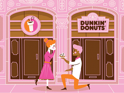 Dunkin Donuts Designs Themes Templates And Downloadable Graphic Elements On Dribbble