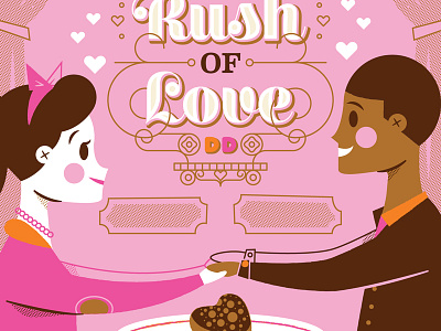 Sugar Rush Of Love - Dunkin' Donuts coffee doughnut dunkin donuts love valentines day