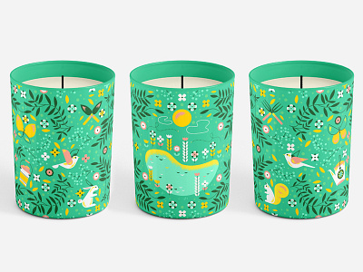 Spring Bloom bird bloom bunny candle flower lake plant rabbit spring