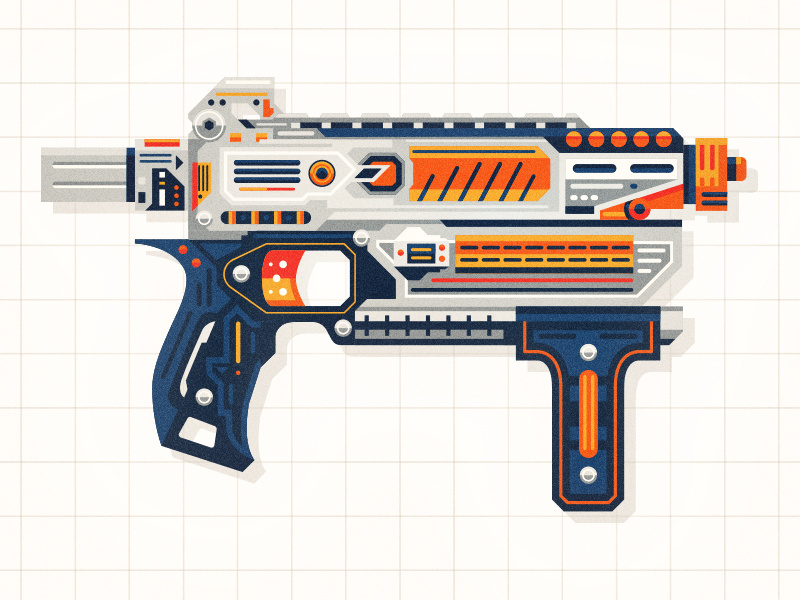 Nerf By Adam Grason On Dribbble