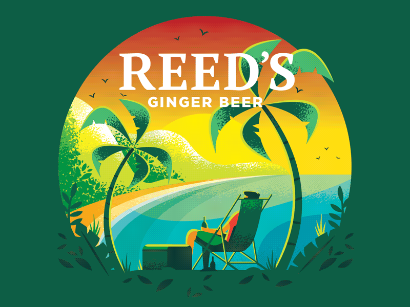 Reed's Ginger Beer Pt. 2 beach beer bottle brew ginger jamaica palm tropical