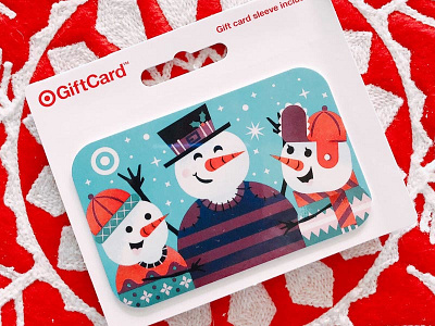 Snowman Target GiftCard