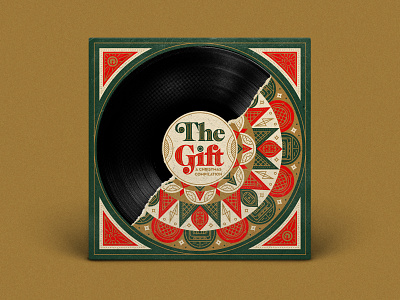 The Gift Reach Records hip hop illustration illustrator packaging rap record type vinyl vinyl record