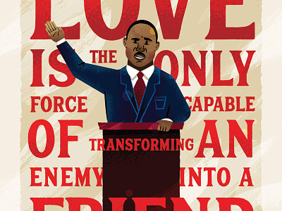 Martin Luther King Jr. create design designs illustration martin luther king jr mlk portrait