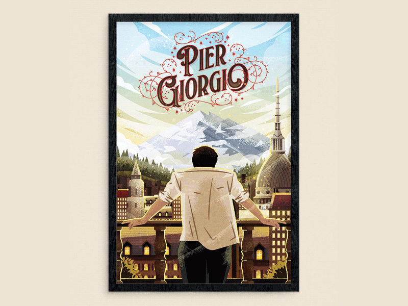 Pier Giorgio christ city gospel illustration italy missions turin