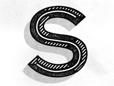 S lettering s type