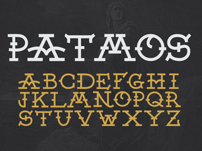 PATMOS Tyepface Now Available font type