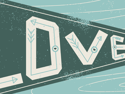 Just Love Project illustration love type