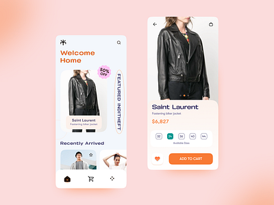 IndiTheft - eCommerce Mobile App UI