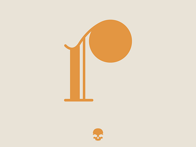 36days_R 36dayoftype 36days 36daysoftype18 brand branding branding design brown creme lettering letterr letters logo logotipe logotipo marca skull typography yellow