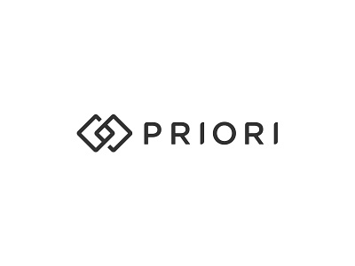 More Priori, Less Legal custom font icon logo