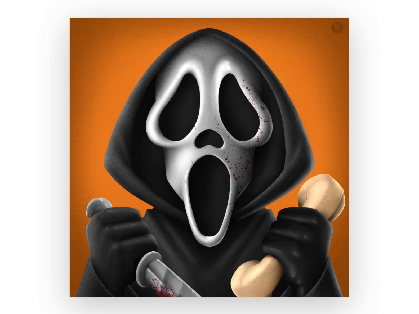 Ghostface - Procreate Time-lapse by John Nobrand on Dribbble