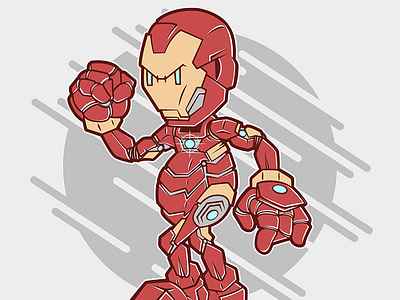 Ironman - John Nobrand cartoon civil war illustration ironman john nobrand tony vector