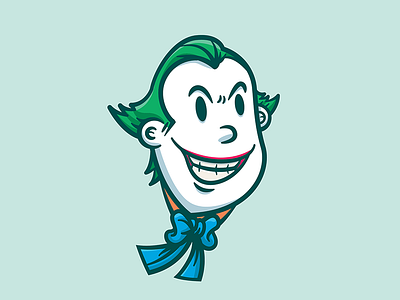 A Gangster Joke batman cartoon gangster illustration joker vector