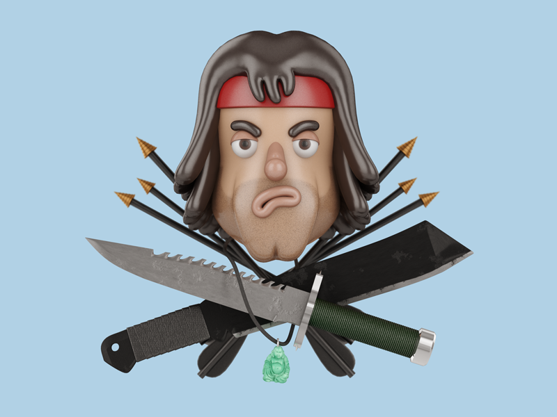 John Rambo designs, themes, templates and downloadable graphic elements ...