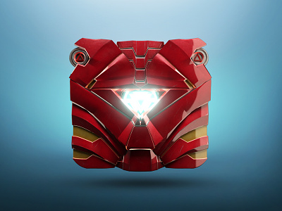 Mark 3 Icon 3d icon arc arcreactor avengers icon iron ironman mark mark 3 icon marvel metal red robot suit superhero